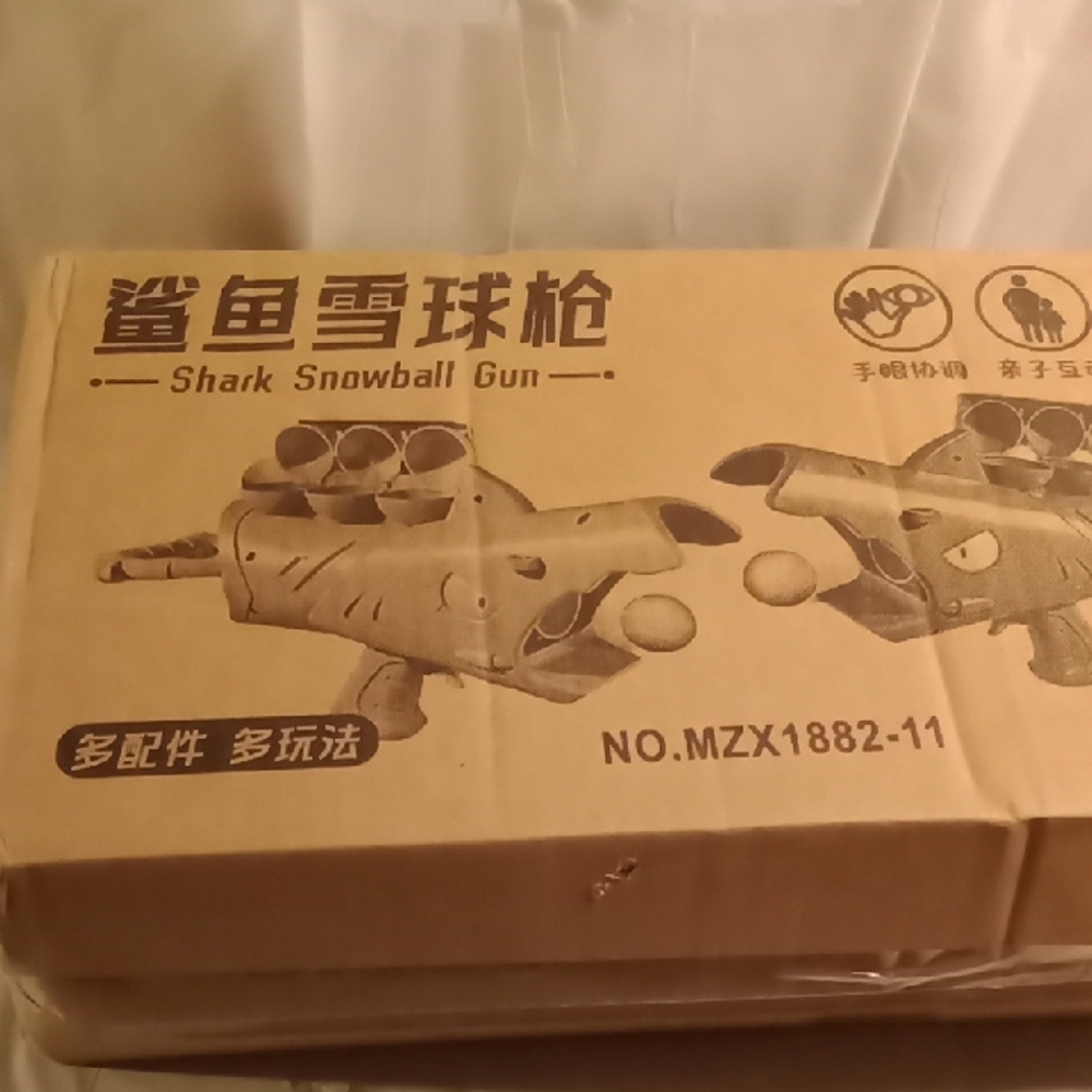 Shark Snowball Gun Toy